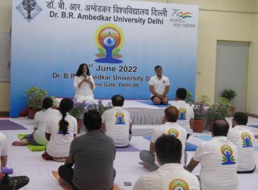 Celebration of 8th International Day of Yoga on 21st June, 2022