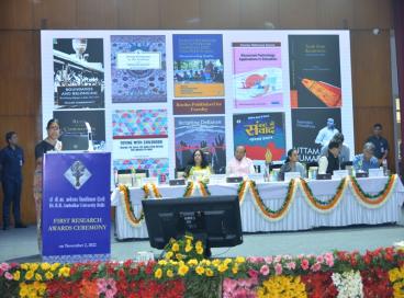 First Research Awards Ceremony of Dr B. R. Ambedkar University Delhi