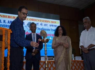 Dr. B.R. Ambedkar University Delhi (AUD) conducted an orientation programe for newly admitted students of all Under Graduate programme on 01.08.2019