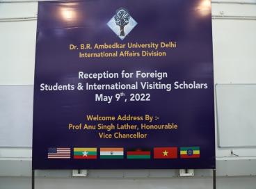 Reception for Foreign Students & International Visiting Scholars May 9th 2022