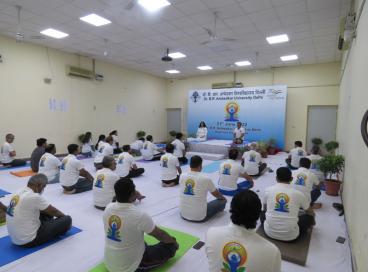 Celebration of 8th International Day of Yoga on 21st June, 2022