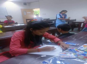 Drawing competition organized by Outreach Extension