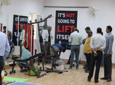 Inauguration of Sports Room KG Campus