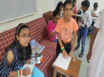 Drawing competition organized by Outreach Extension