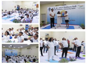 Celebration of 8th International Day of Yoga on 21st June, 2022