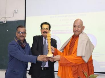 Signing of MOU with Mahabodhi International Meditation Centre Ladakh