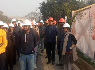 Faculty Students visit to Tehkhand Waste to Energy Plant