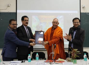Signing of MOU with Mahabodhi International Meditation Centre Ladakh
