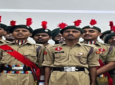 Cadet Investiture Ceremony as part of the NCC Day Celebrations 2nd Dec 2022