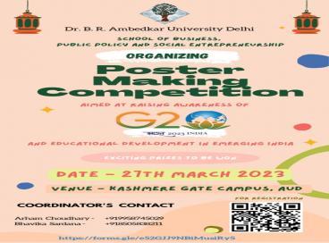 G20 Poster Competition 27th March 2023