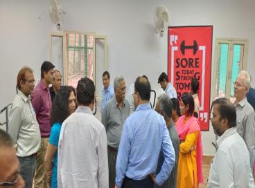 Inauguration of Sports Room KG Campus