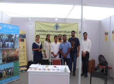 AUD's participation in Career Conclave 3.0 organised by EVGC, Director of Education-GNCTD