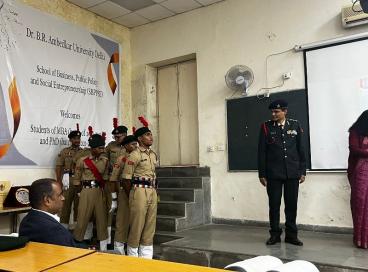 Cadet Investiture Ceremony as part of the NCC Day Celebrations 2nd Dec 2022