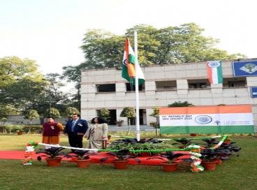 Republic Day celebrations at KP campus