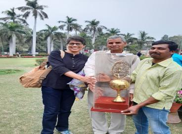 AUD shines at the DU Flower Show