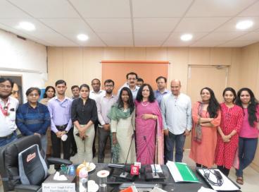 Press conference of Dr. B. R. Ambedkar University Delhi on CUET 2022-23