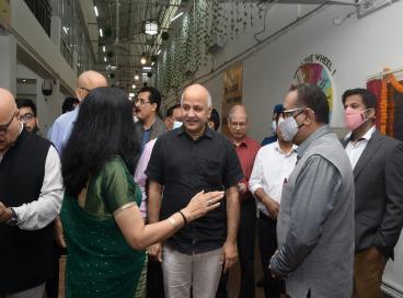 Inauguration of AIC-AUDF, Centre for Entrepreneurship Development at Kashmere Gate Campus