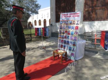 Homage Ceremony to Pulwama Heroes