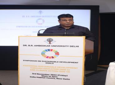 Symposium on Sustainable Development Goals