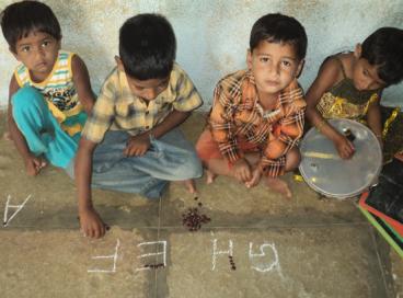 Classroom Situation in Balwadi’s in Hyderabad