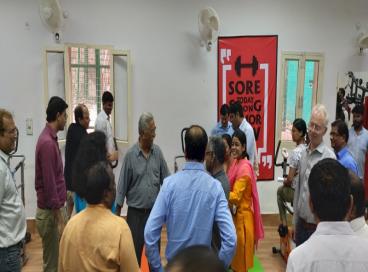 Inauguration of Sports Room KG Campus