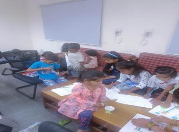 Drawing competition organized by Outreach Extension