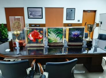 AUD shines at the DU Flower Show