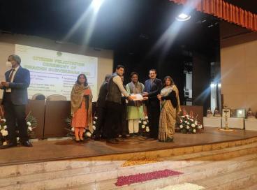 University Secured 1st Position in Swachhta Ranking