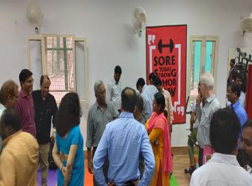 Inauguration of Sports Room KG Campus