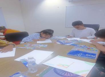 Drawing competition organized by Outreach Extension