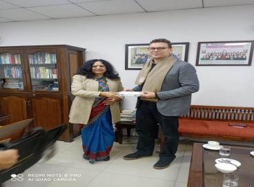 Delegates from Embassy of Denmark visited AUD