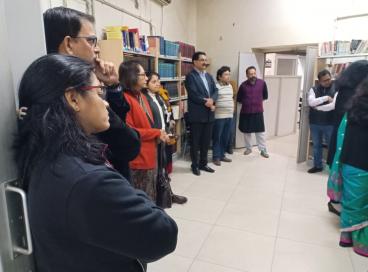 Launch of Inclusive Library by Hon'ble VC, AUD