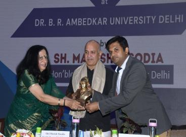 Inauguration of AIC-AUDF, Centre for Entrepreneurship Development at Kashmere Gate Campus