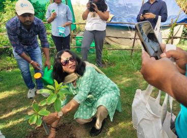 Celebration of World Environment Day at Dheerpur Wetland Project of Dr. B.R Ambedkar University Delhi