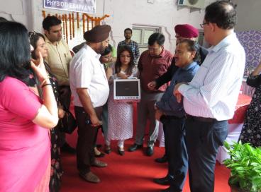 Inauguration of Physiotherapy Unit by Hon’ble Vice Chancellor on 22.07.2022 at Kashmere Gate Campus