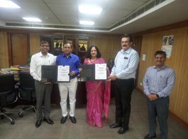Signing of MOU with Delhi Govt. University
