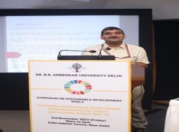 Symposium on Sustainable Development Goals