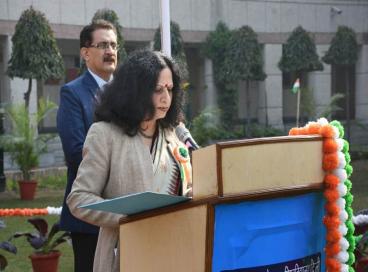 Republic Day celebrations at KP campus