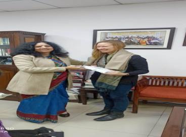 Delegates from Embassy of Denmark visited AUD