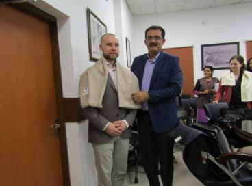 Visit of delegates from Karlstad University Sweden