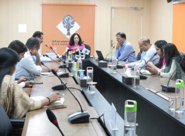 Press conference of Dr. B. R. Ambedkar University Delhi on CUET 2022-23