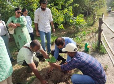 Celebration of World Environment Day at Dheerpur Wetland Project of Dr. B.R Ambedkar University Delhi