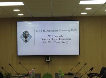 Meeting with Director, Higher Education and Vice Chancellors