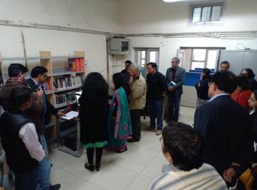 Launch of Inclusive Library by Hon'ble VC, AUD