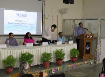 Awareness Meeting on Implementation of ISO 9001: 2015
