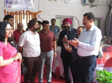 Inauguration of Physiotherapy Unit by Hon’ble Vice Chancellor on 22.07.2022 at Kashmere Gate Campus