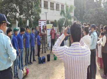 Training Session for disposal of various kind of garbage in collaboration of MCD