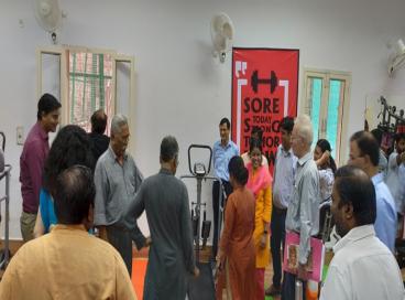 Inauguration of Sports Room KG Campus