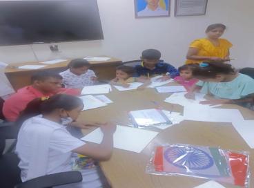 Drawing competition organized by Outreach Extension