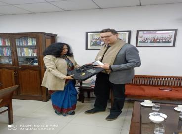 Delegates from Embassy of Denmark visited AUD